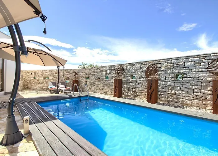 Charming Darte With Private Pool Near Rovinj, Extra Pool Heating Available Villa Kanfanar